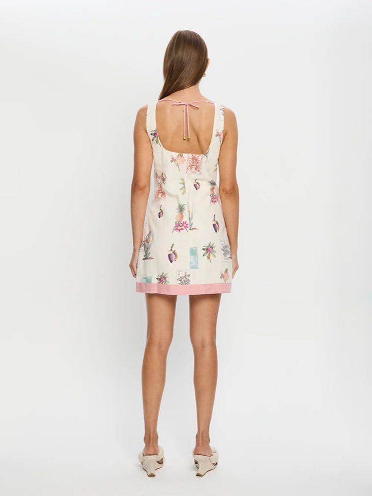 Casual Sleeveless Linen Dress